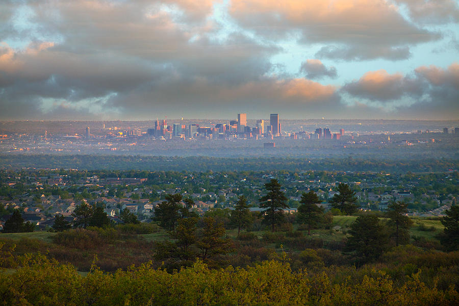 Denver, Colorado Downtown District #2 Photograph by Lightvision, LLC