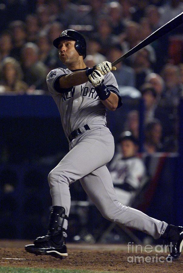 Derek Jeter Photograph by Jed Jacobsohn Derek Jeter Photograph by Jed Jacobsohn
