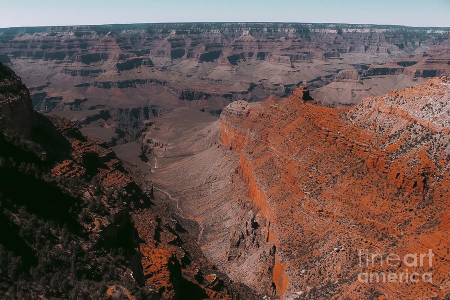Desert View At Grand Canyon National Park Usa Photograph