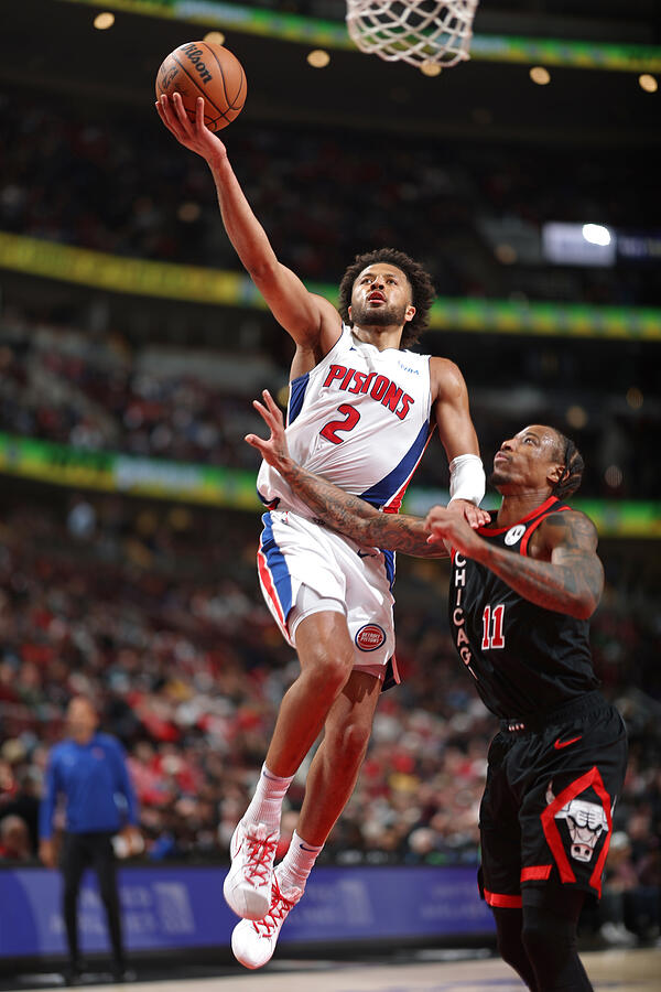 Detroit Pistons v Chicago Bulls #2 Photograph by Jeff Haynes