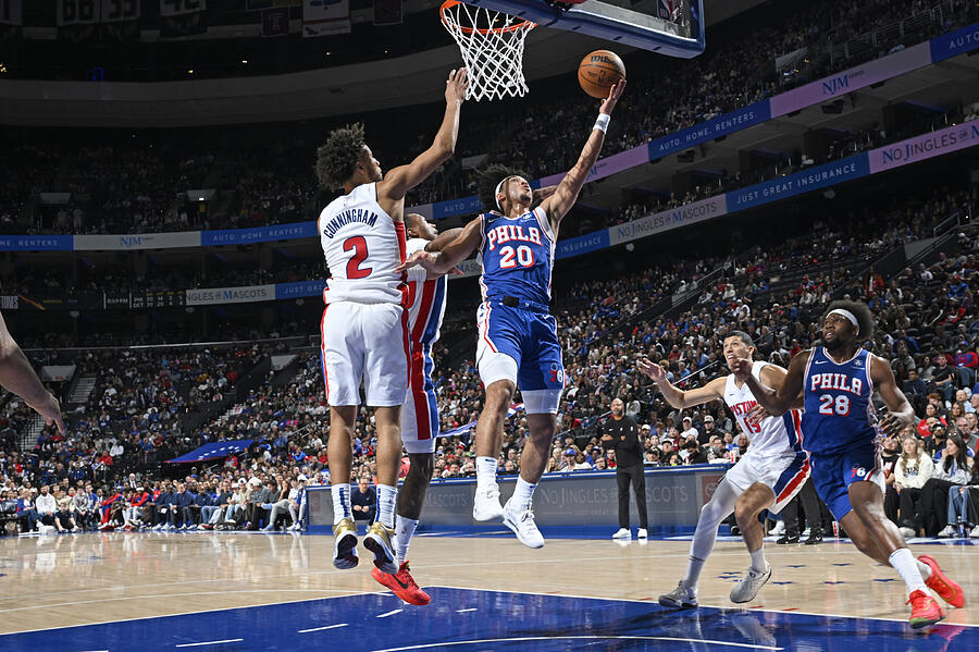 Detroit Pistons v Philadelphia 76ers #2 Photograph by David Dow Detroit Pistons v Philadelphia 76ers #2 Photograph by David Dow