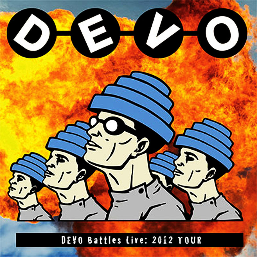 Devo Band Digital Art by Awan Gun - Fine Art America