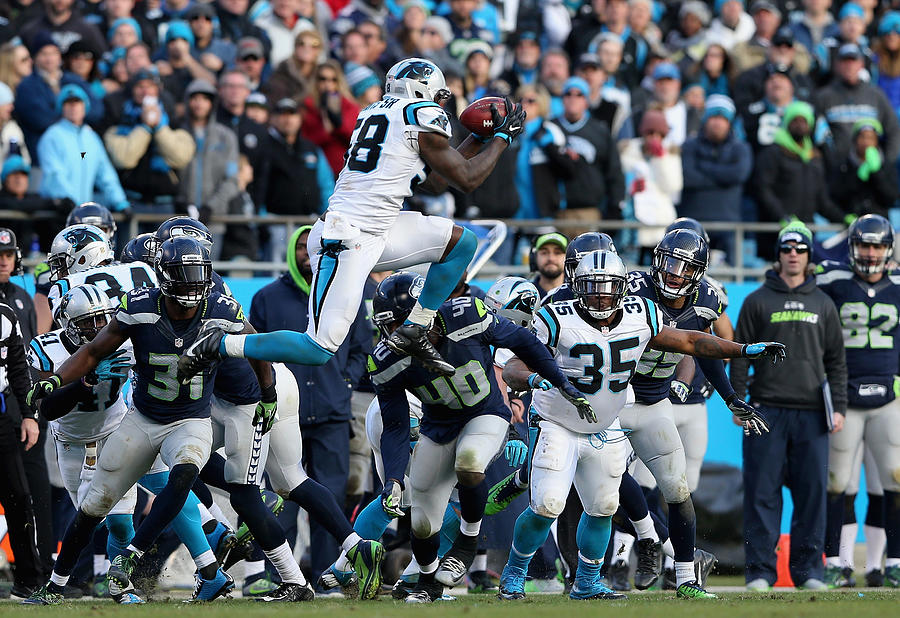 Divisional Round - Seattle Seahawks v Carolina Panthers #2 Photograph by Streeter Lecka