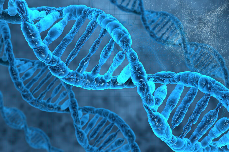 DNA molecules #2 Photograph by Svisio