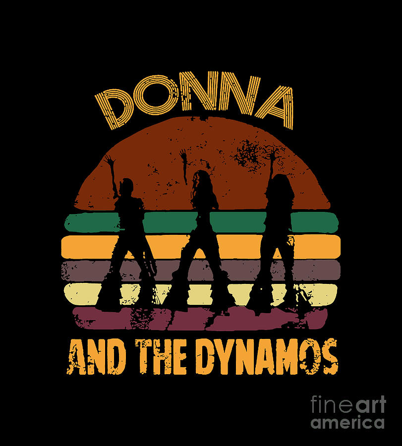 Donna and The Dynamos Digital Art by Coronil Odoki - Fine Art America