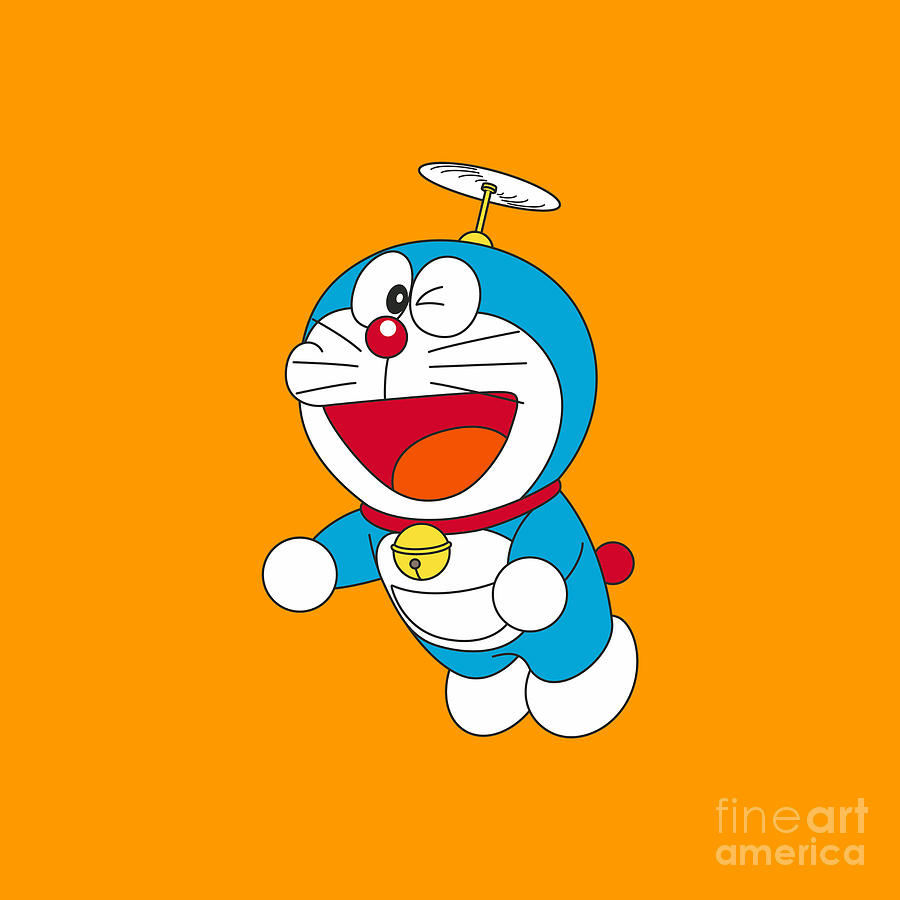 I painted Doraemon in Art Class! : r/Doraemon
