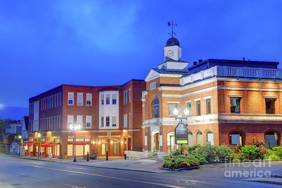 Downtown Hanover, New Hampshire Photograph by Denis Tangney Jr - Fine ...