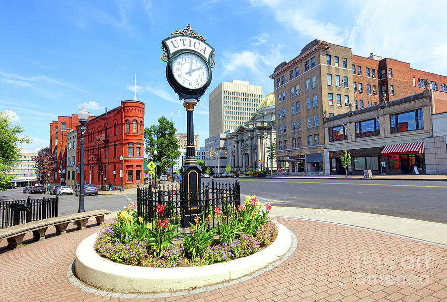 Downtown Utica, New York Photograph by Denis Tangney Jr - Fine Art America