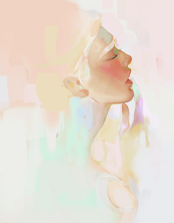 Portrait Digital Art - Dreamer  #1 by Thanh Nhan Nguyen