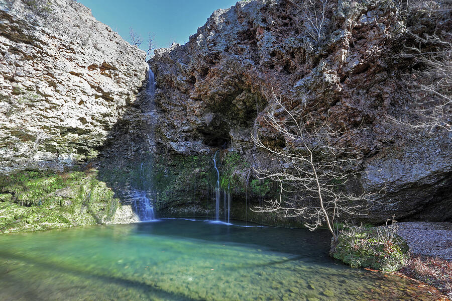 Nature Photograph - Dripping Springs Falls #2 by Michael Munster