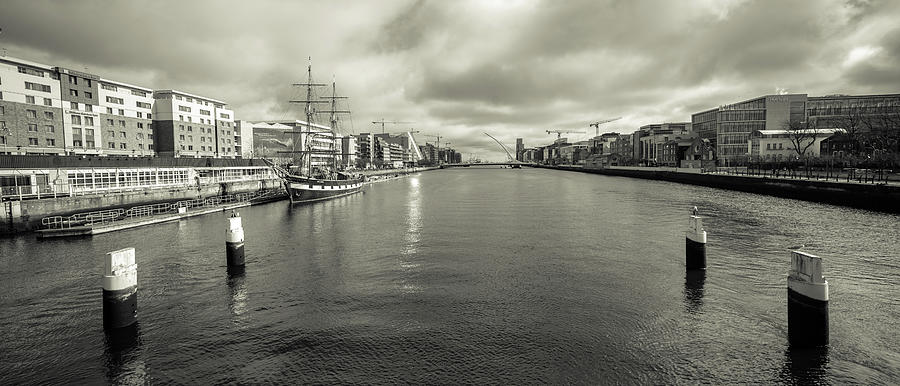 Dublin, River Liffey Photograph by Cristian Mihart - Pixels