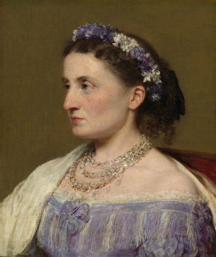Duchess de Fitz-James #3 Painting by Henri Fantin-Latour