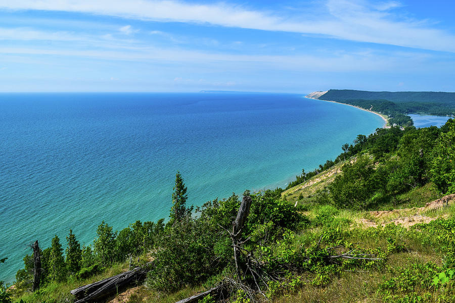 Dune View from Empire Bluffs #2 Photograph by Curtis Krusie