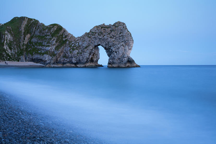 Durdle Door in the evening #2 Photograph by Ian Middleton