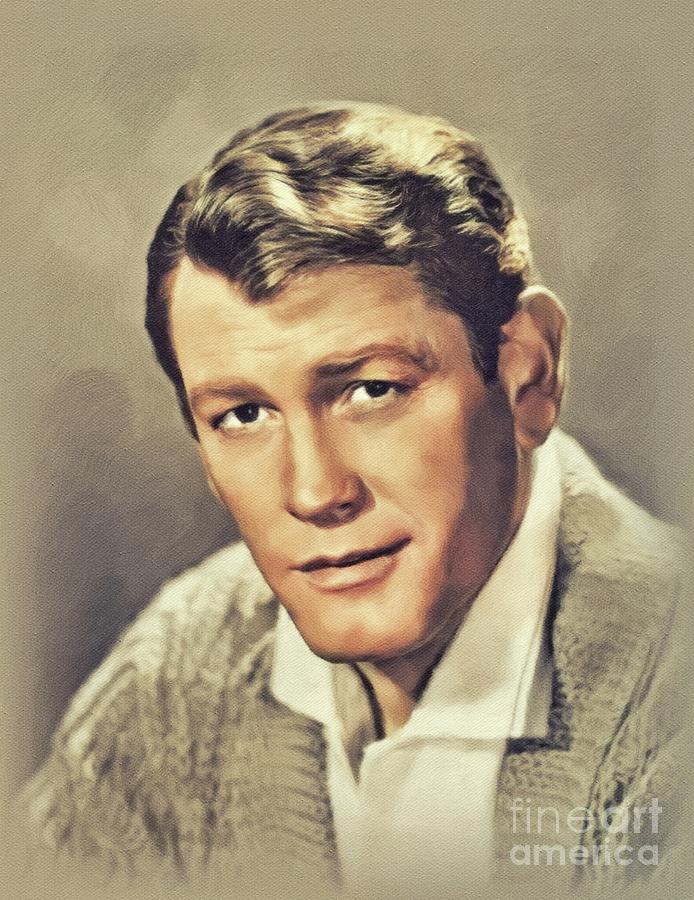 Earl Holliman, Vintage Actor Painting