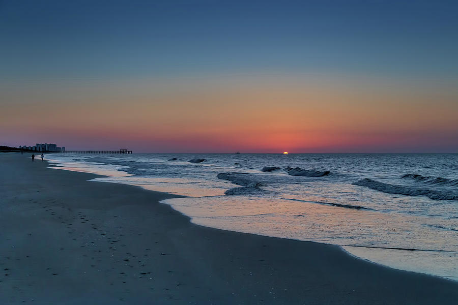 Early Morning Myrtle Beach Sunrise 2 Photograph by Steve Rich