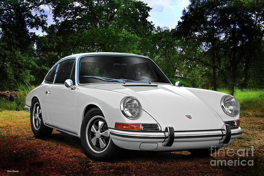Early Porsche 911 S #2 Photograph by Dave Koontz