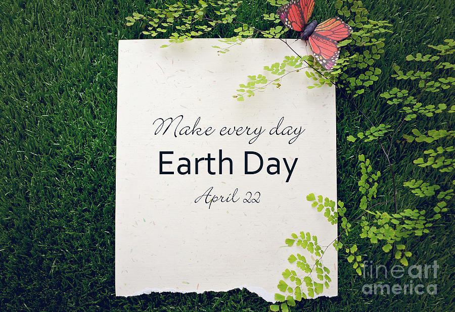 Earth Day, April 22, Concept Image #2 Photograph by Milleflore Images