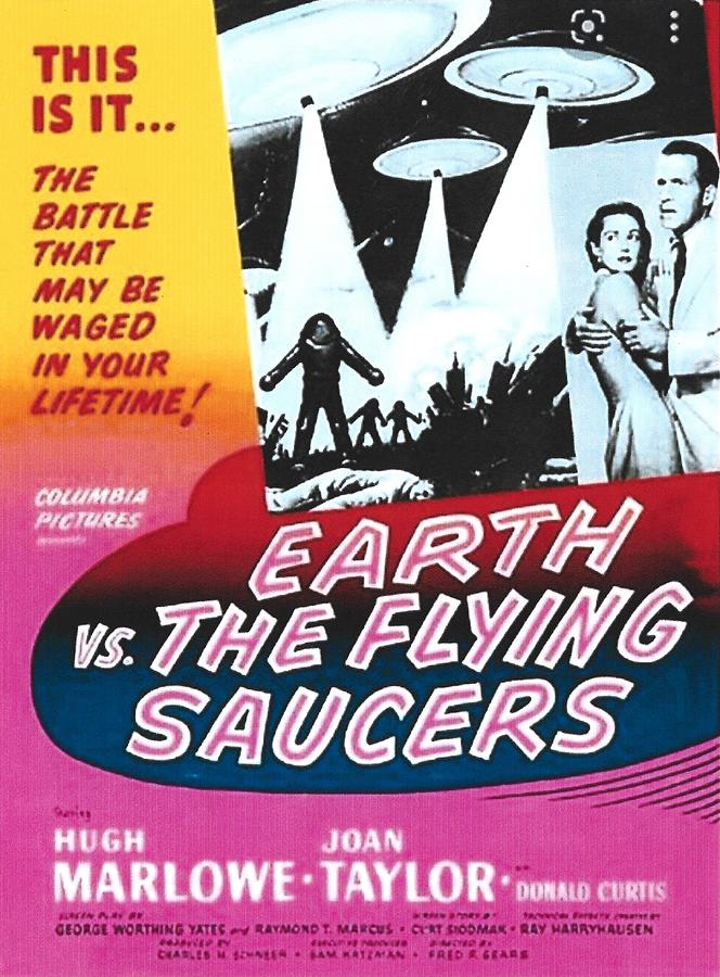 Earth vs The Flying Saucers #2 Photograph by Steve Kearns