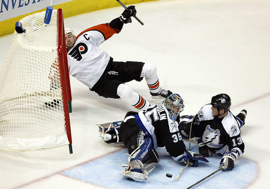 Eastern Conference Finals: Flyers v Lightning #2 Photograph by Jeff Gross