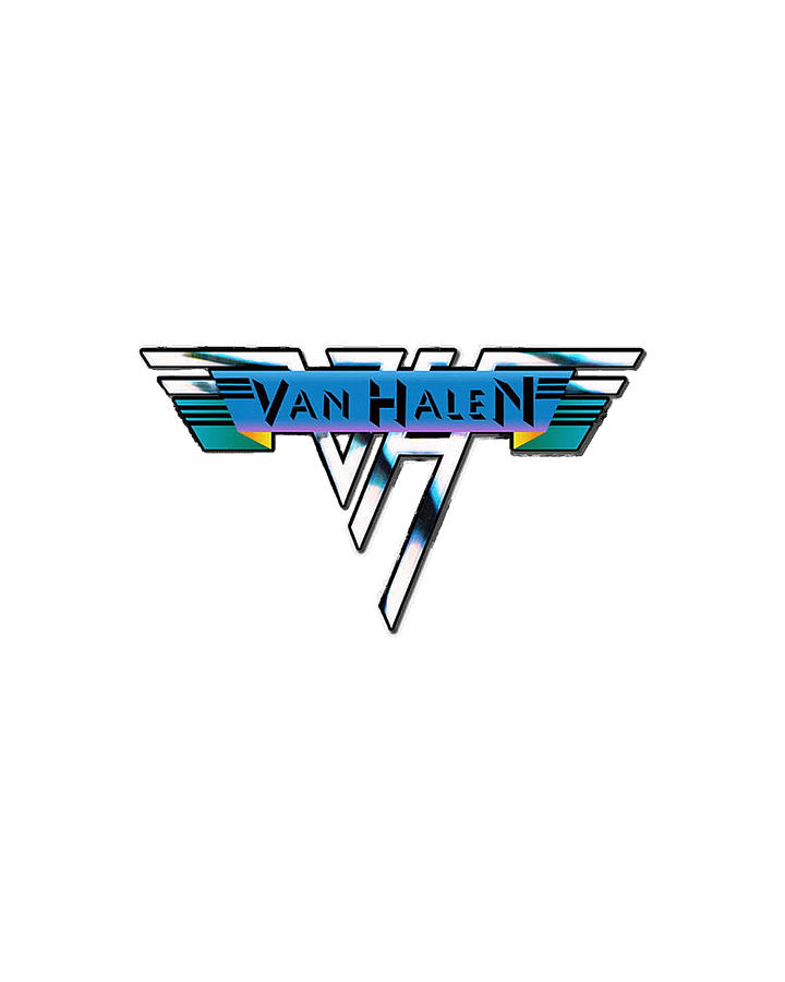 Eddie Van Halen Logo Digital Art By Noemi Dubuque Fine Art America