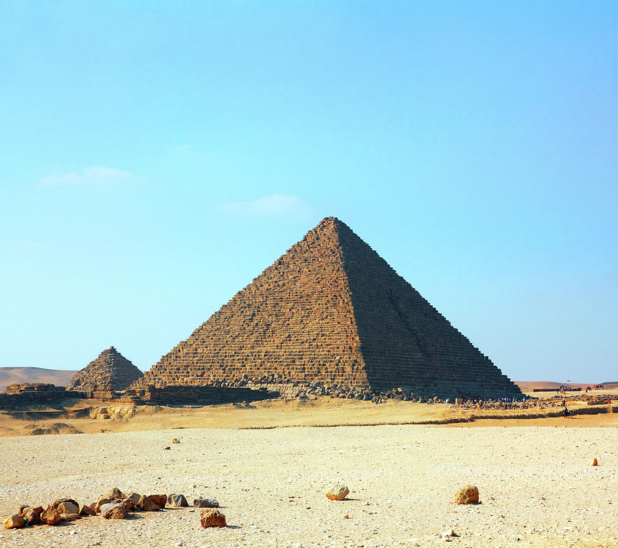 egypt pyramids in Giza #2 Photograph by Mikhail Kokhanchikov