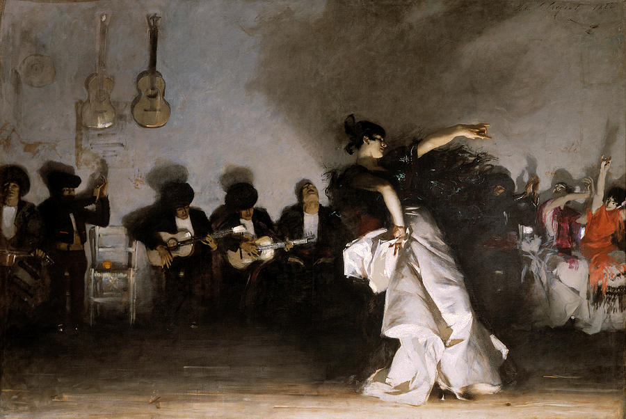 El Jaleo Painting by John Singer Sargent