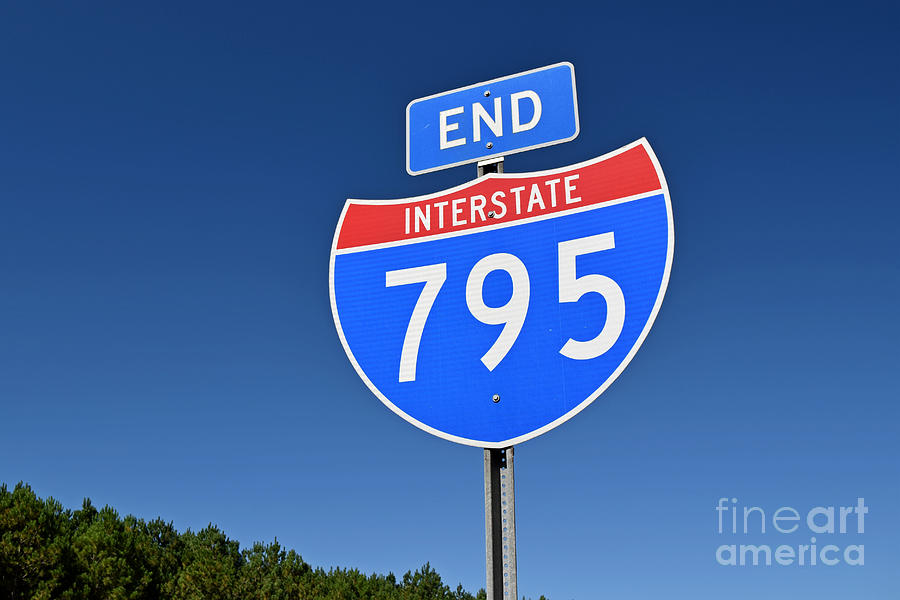 End Interstate 795 Photograph by Ben Schumin - Fine Art America