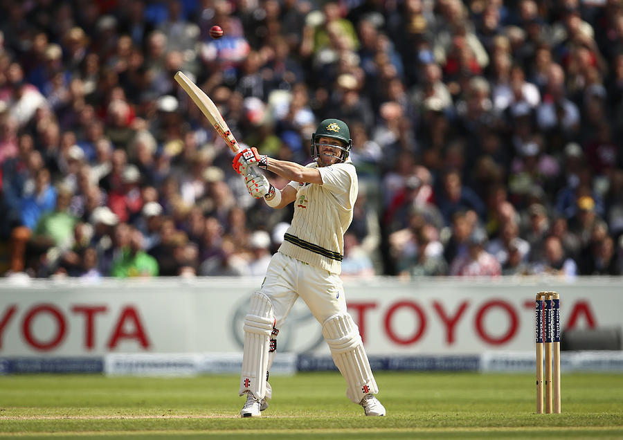 England v Australia: 3rd Investec Ashes Test - Day Two #2 Photograph by Ryan Pierse