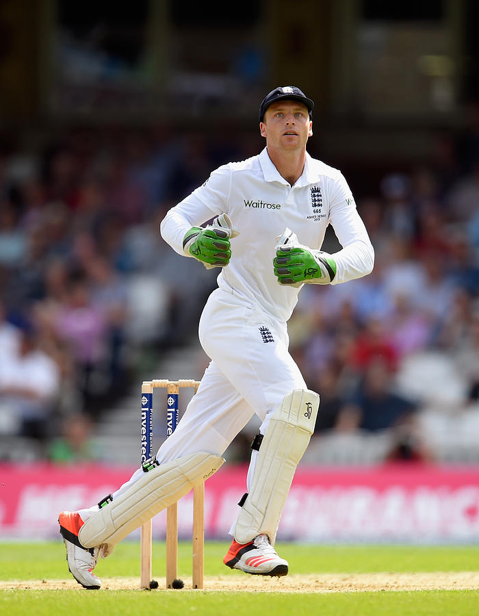 England v Australia: 5th Investec Ashes Test - Day One #2 Photograph by Stu Forster