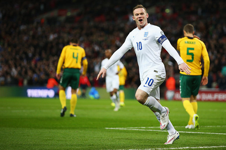 England v Lithuania - EURO 2016 Qualifier #2 Photograph by Ian Walton