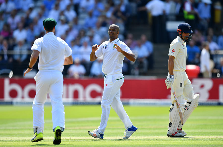 England v South Africa - 1st Investec Test: Day One Photograph by Dan Mullan