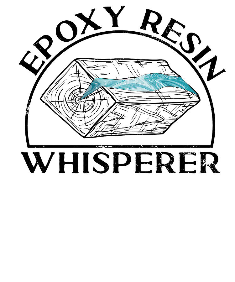 Epoxy Resin Digital Art - Epoxy Resin Whisperer River Table Art #2 by Toms Tee Store
