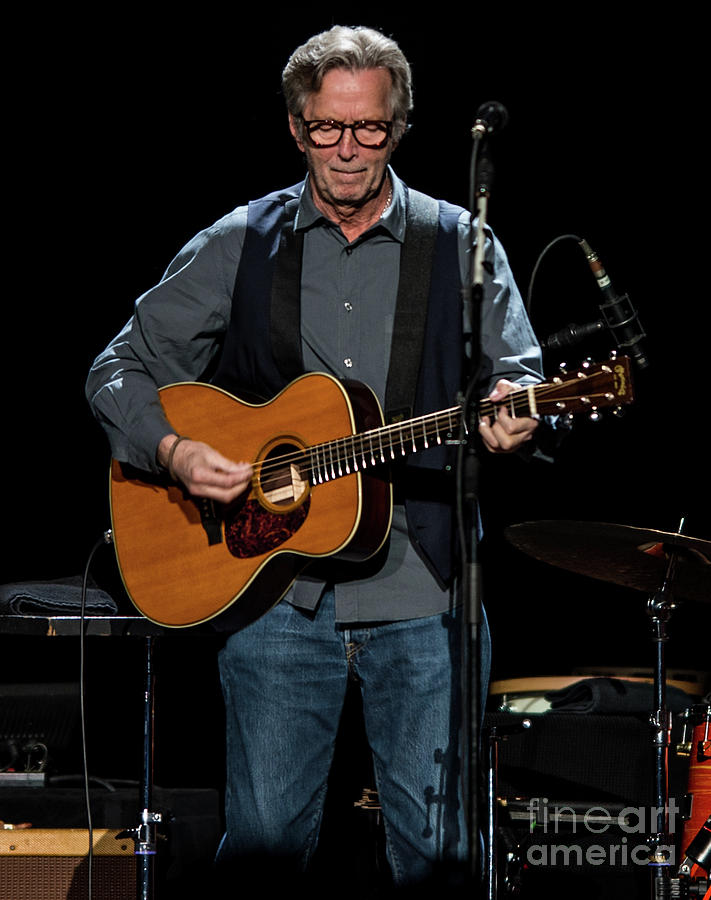 Eric Clapton #2 Photograph by David Oppenheimer