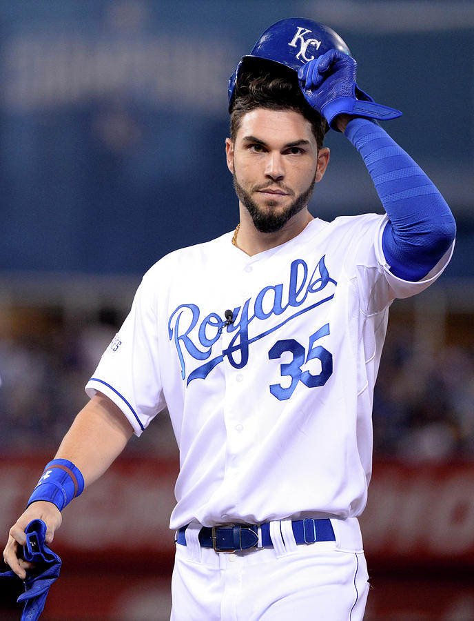 Eric Hosmer Photograph by Ron Vesely Eric Hosmer Photograph by Ron Vesely