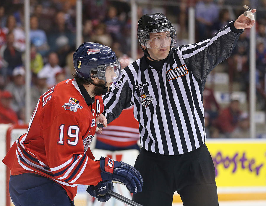 Erie Otters v Oshawa Generals - Game Five #2 Photograph by Claus Andersen