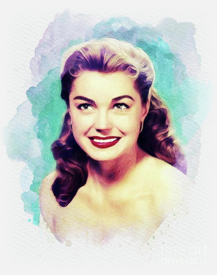 Esther Williams, Movie Legend Painting by John Springfield | Fine Art ...