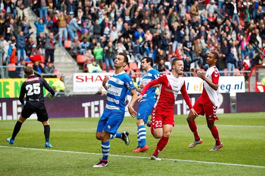 Europa League Play-offs - FC Utrecht v PEC Zwolle #2 Photograph by VI-Images