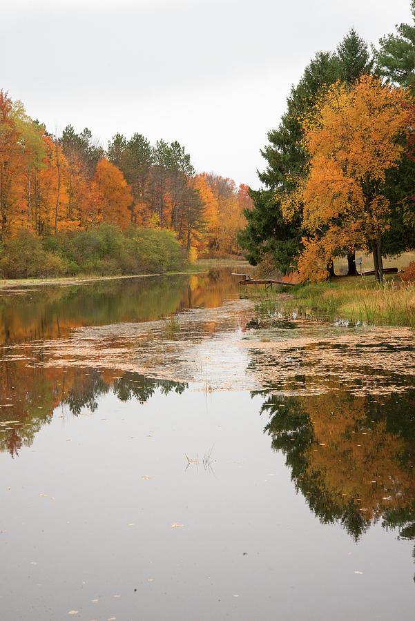 Fall On The River Photograph