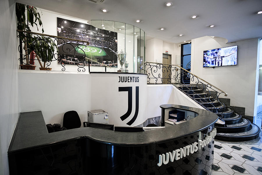 FC Juventus New Logo Is On Display At Clubs Heahdquarters #2 Photograph by Daniele Badolato - Juventus FC
