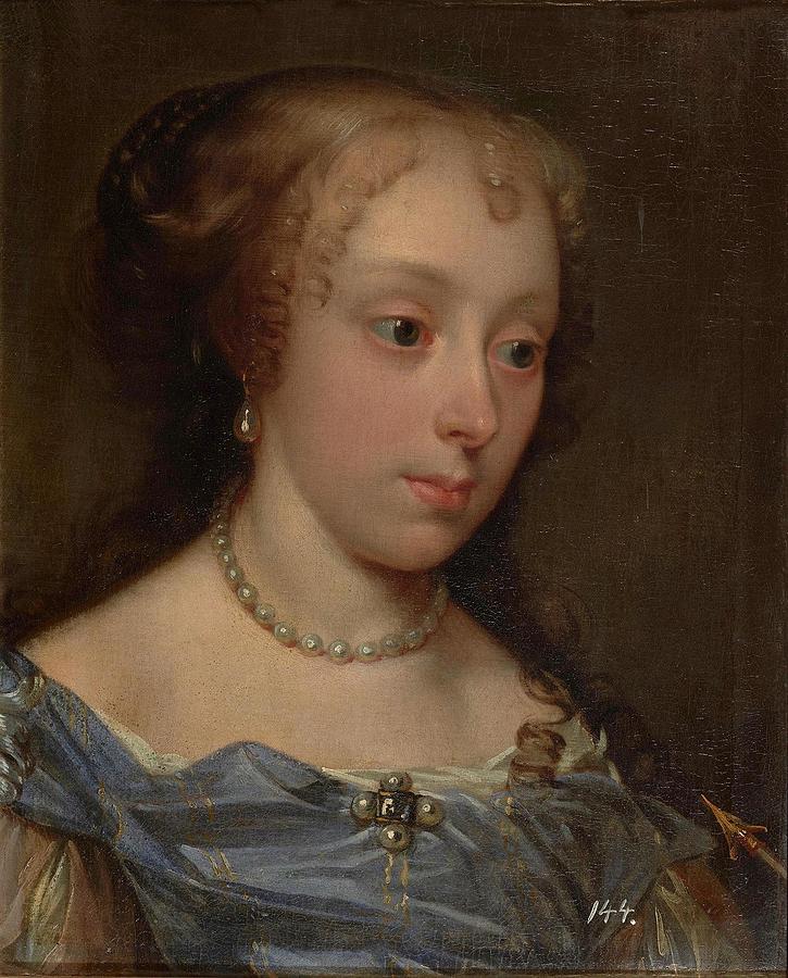 Female portrait Painting by Peter Lely - Fine Art America