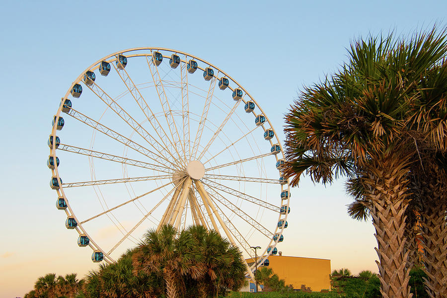 Ferris Wheel in early morning-Myrtle Beach, South Carolina Photograph ...