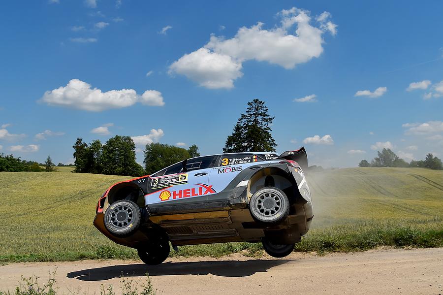 FIA World Rally Championship Poland - Day Two #2 Photograph by Massimo Bettiol