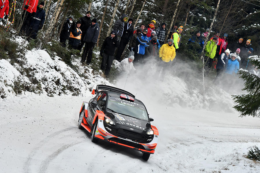 FIA World Rally Championship Sweden - Shakedown #2 Photograph by Massimo Bettiol
