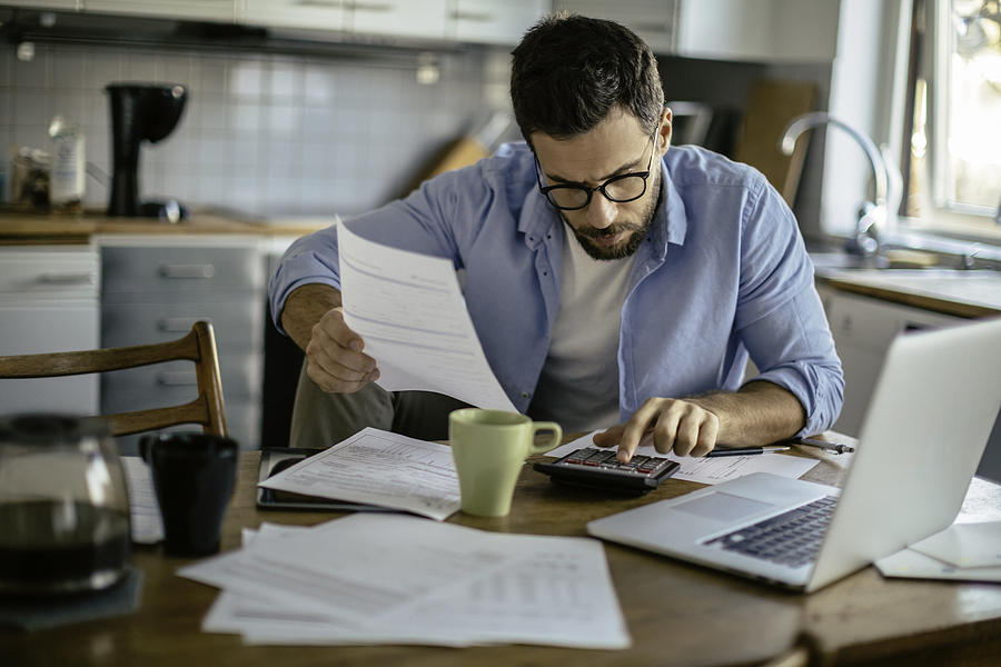 Financial problems Photograph by Geber86 Financial problems Photograph by Geber86