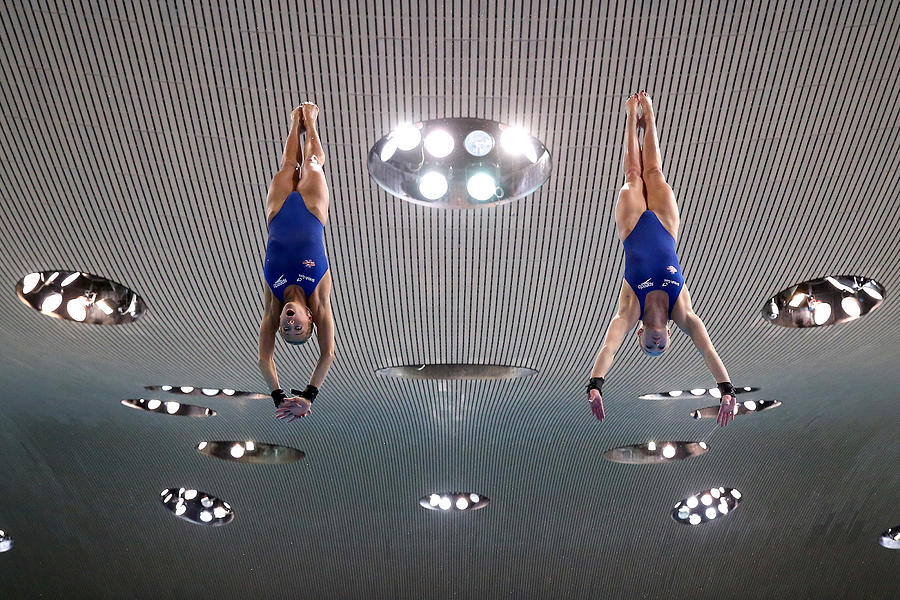 FINA/NVC Diving World Series 2014 - Day One #2 Photograph by Clive Rose