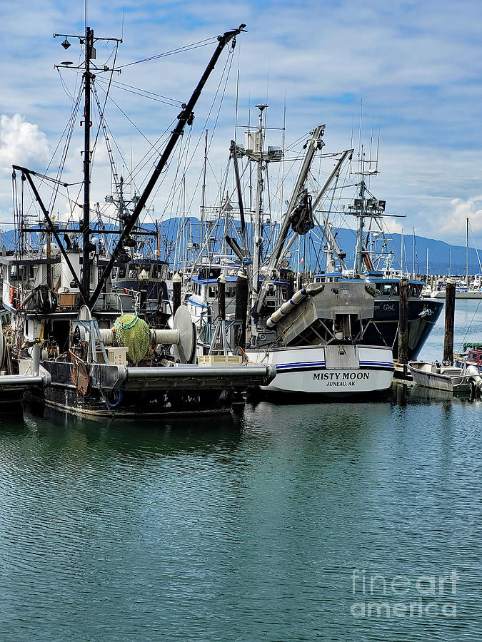 Fishing Vessel Misty Moon #2 Photograph by Norma Appleton