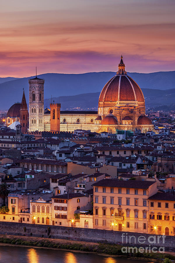 Florence Duomo - Tuscany Italy Photograph by Brian Jannsen