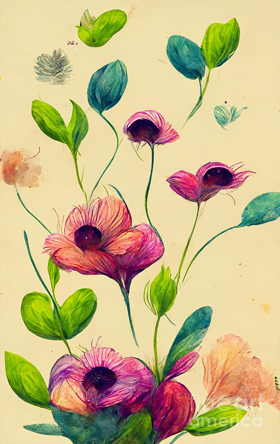 Flower Carpet Digital Art