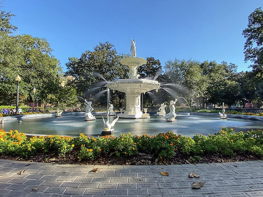 Forsyth Park Fountain, Savannah, Georgia #2 Photograph by Dawna Moore Photography